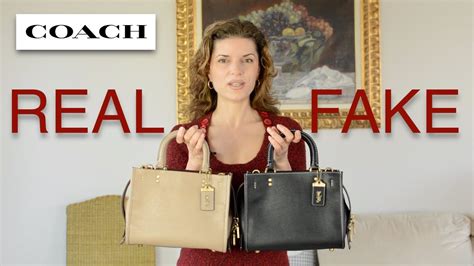 coach fake vs real|where are coach purses made.